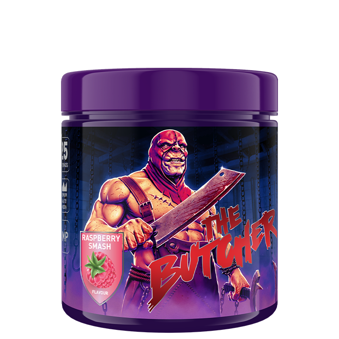 Swedish Supplements The Butcher PWO 425 g Raspberry Smash