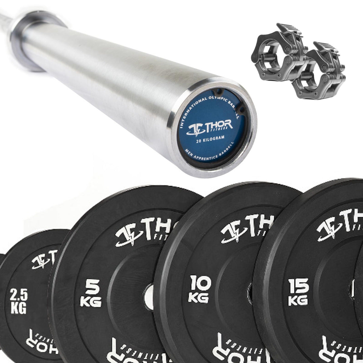 Thor Fitness Thor Fitness Bumper Svart 10kg