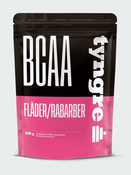 Tyngre BCAA Fläder/Rabarber - 400g Fläder/Rabarber