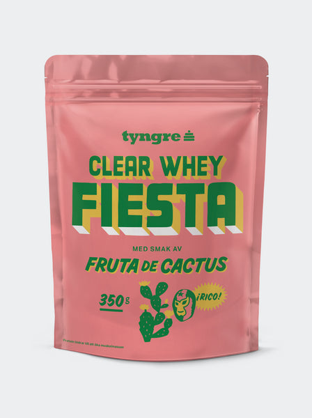 Tyngre Clear Whey Persika - 350g Fiesta