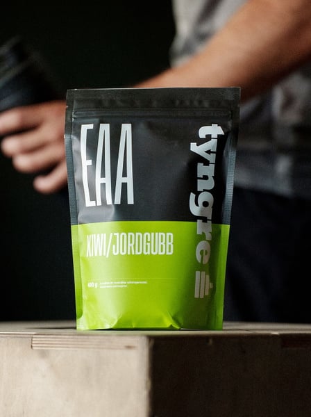 Tyngre EAA Kiwi Jordgubb - 400g