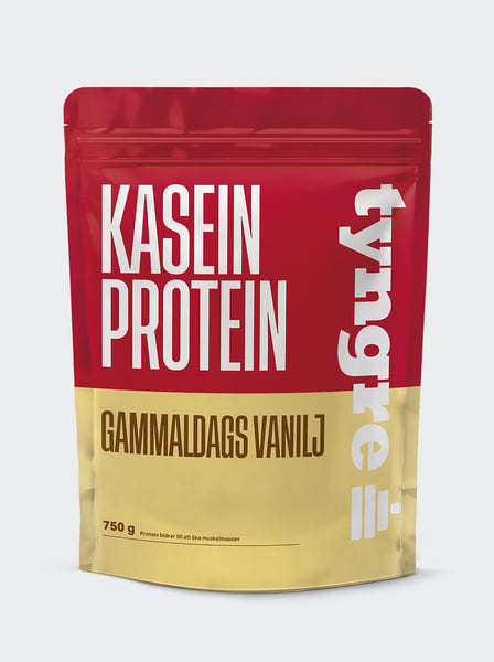 Tyngre Kasein Gammaldags Vanilj - 750g Gammaldags Vanilj