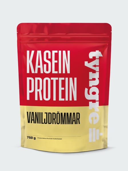 Tyngre Kasein Gammaldags Vanilj - 750g Vaniljdrömmar