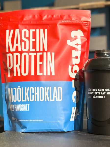 Tyngre Kasein Mjölkchoklad med havssalt - 750g