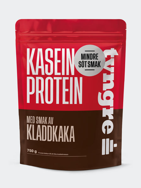 Tyngre Kasein Mjölkchoklad med Havssalt Mindre Söt Smak - 750g