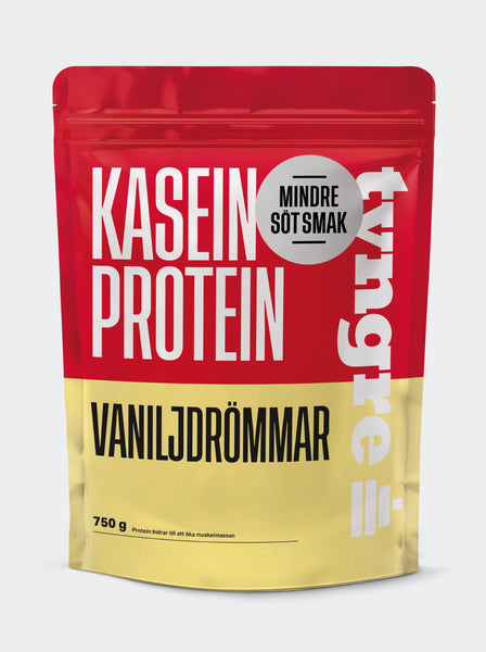 Tyngre Kasein Mjölkchoklad med Havssalt Mindre Söt Smak - 750g