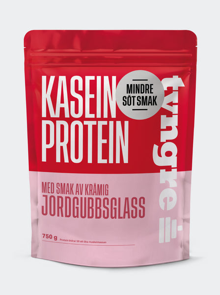 Tyngre Kasein Mjölkchoklad med Havssalt Mindre Söt Smak - 750g