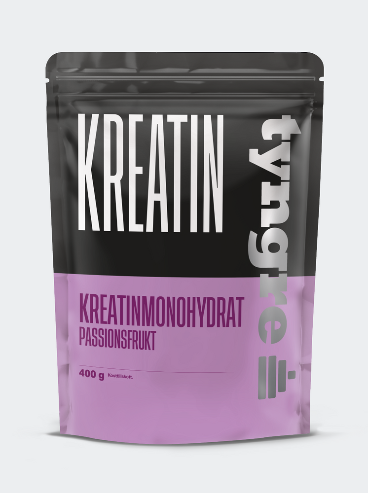 Tyngre Kreatinmonohydrat Passionsfrukt - 400g