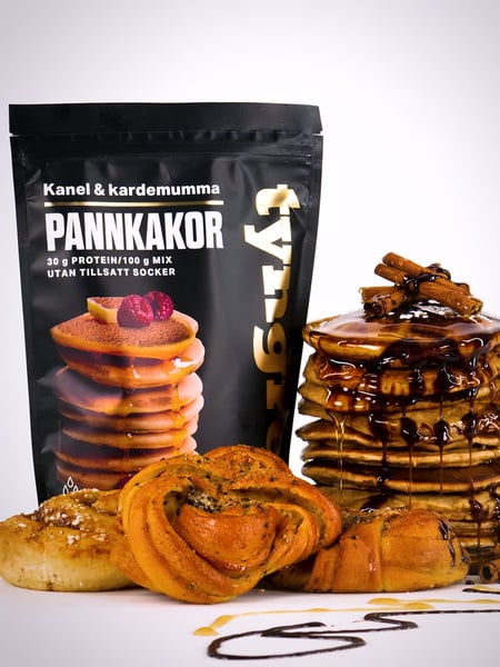 Tyngre Pannkaksmix Original - 500g Kanel & Kardemumma