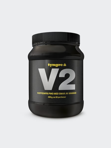Tyngre PWO Ananas V2 Koffeinfri - 400g Ananas V2 Koffeinfri