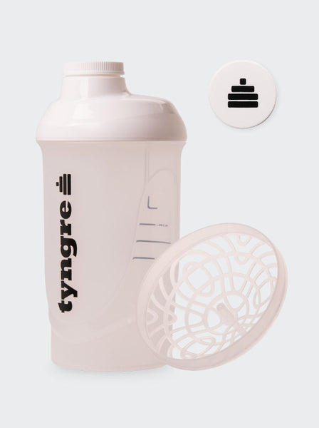 Tyngre Shaker Logo White