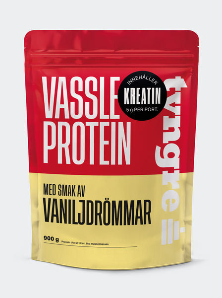 Tyngre Vassle & Kreatin Vaniljdrömmar - 900g