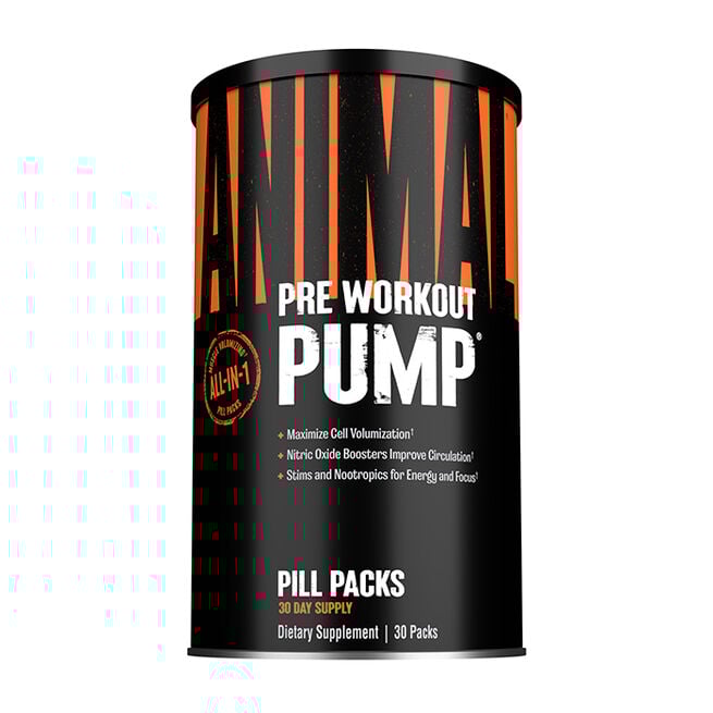 Universal Nutrition Animal Pump PWO 30-paket