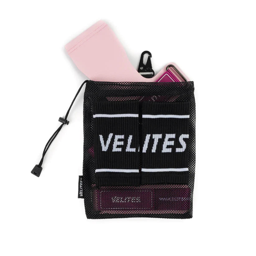 Velites Quad Ultra Hand Grips No Chalk - Pink Kit
