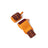 Velites Velites - Nylon Wrist Wraps - Orange