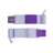 Velites Velites - Nylon Wrist Wraps - Purple