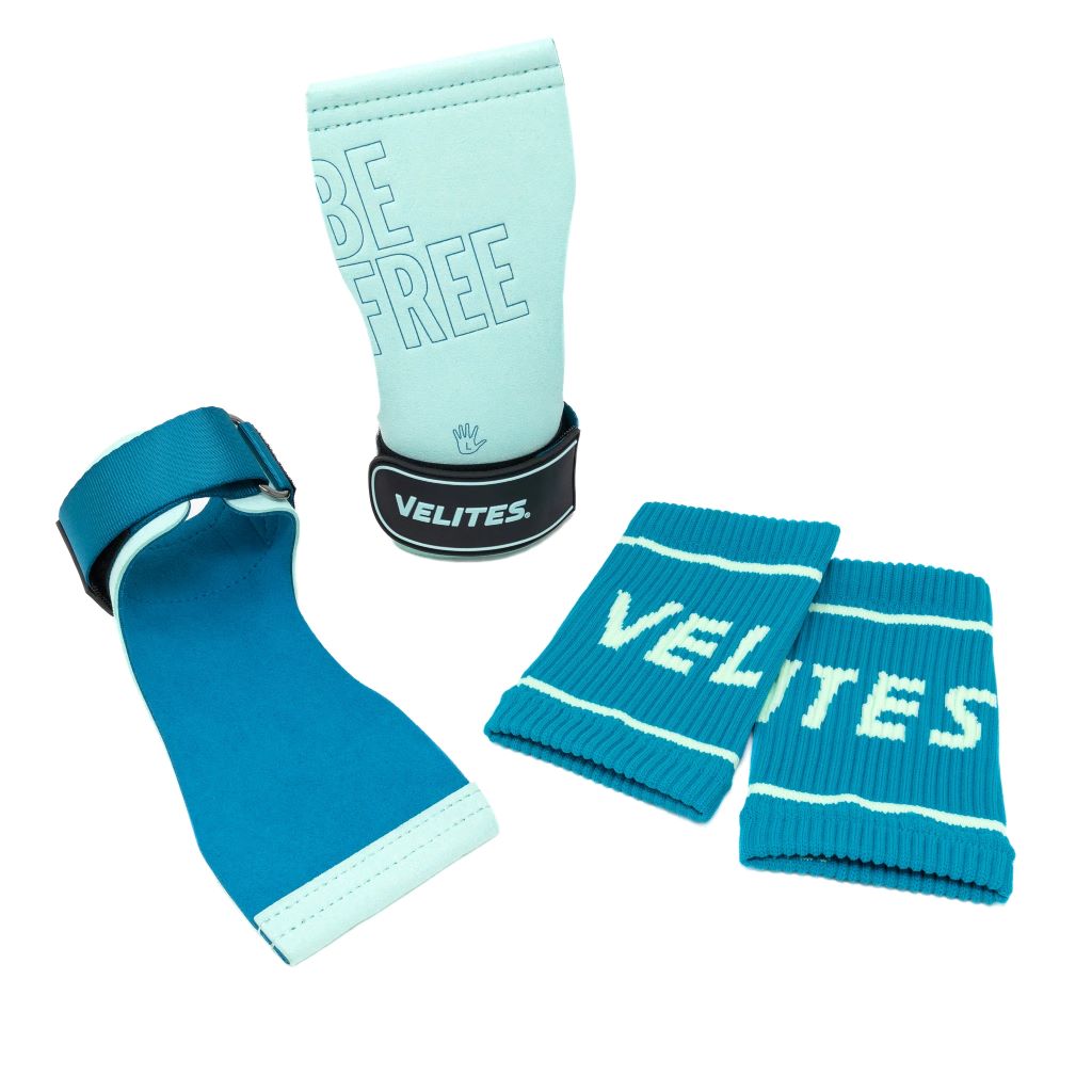 Velites Velites - Quad PRO Hand Grips Light Blue Medium