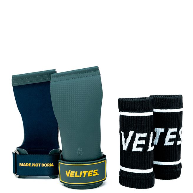 Velites Velites - Quad Ultra Hand Grips No Chalk Dark Green Kit