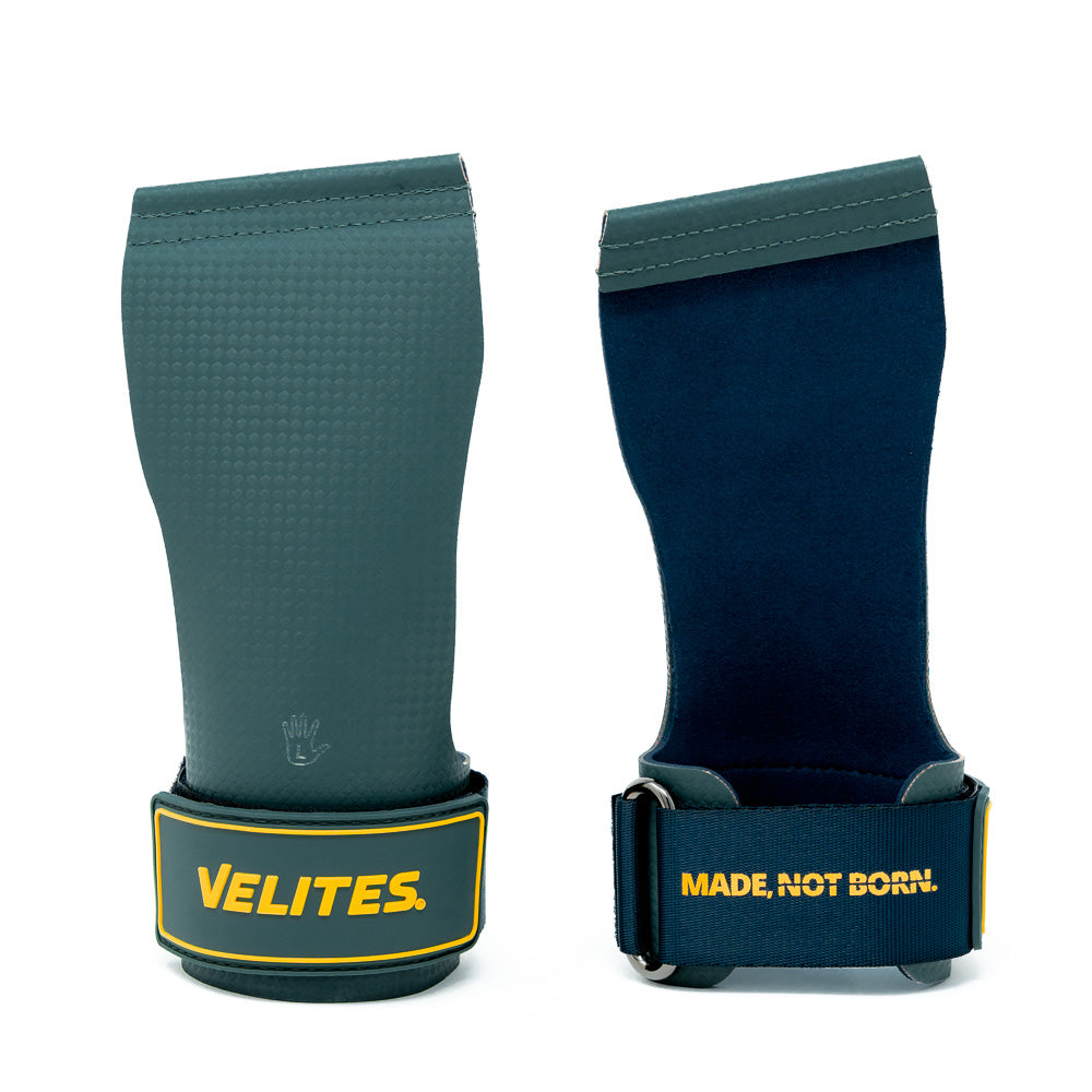 Velites Velites - Quad Ultra Hand Grips No Chalk Dark Green Kit