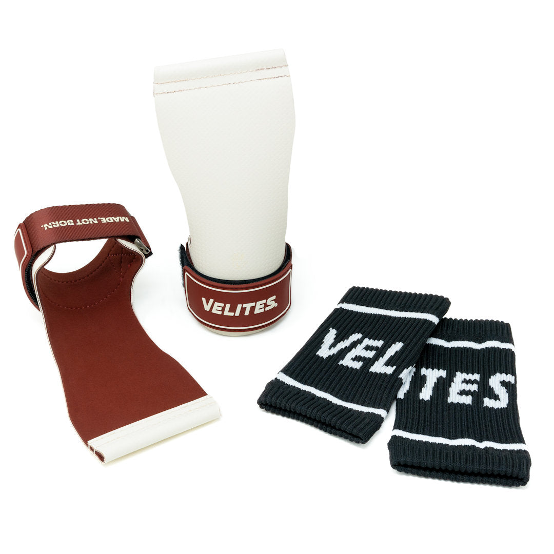 Velites Velites - Quad Ultra Hand Grips No Chalk White Kit