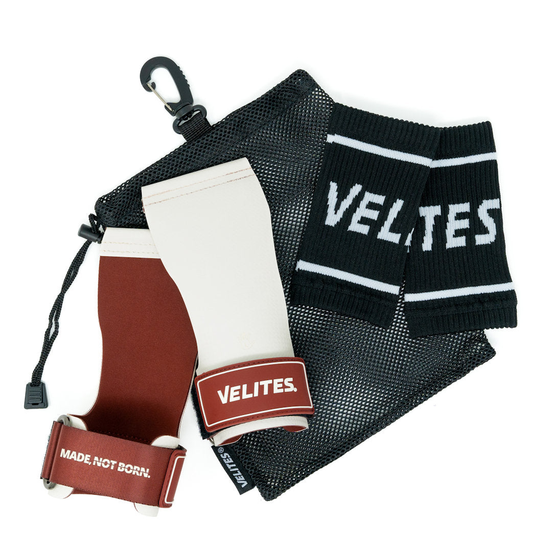 Velites Velites - Quad Ultra Hand Grips No Chalk White Kit