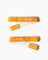 Velites Velites - Weightlifting straps Orange White