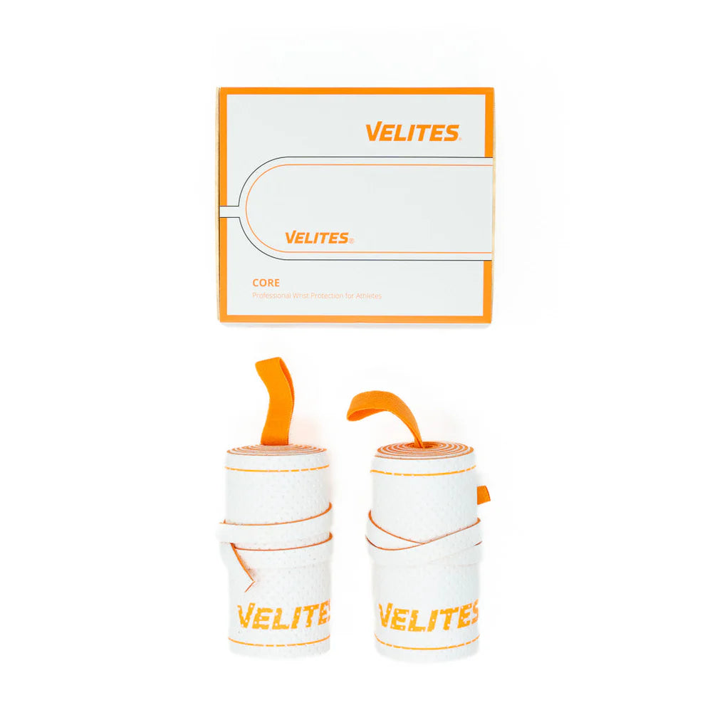 Velites Velites - Wrist Wrap Core  White Orange
