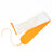 Velites Velites - Wrist Wrap Core  White Orange