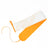 Velites Velites - Wrist Wrap Core  White Orange
