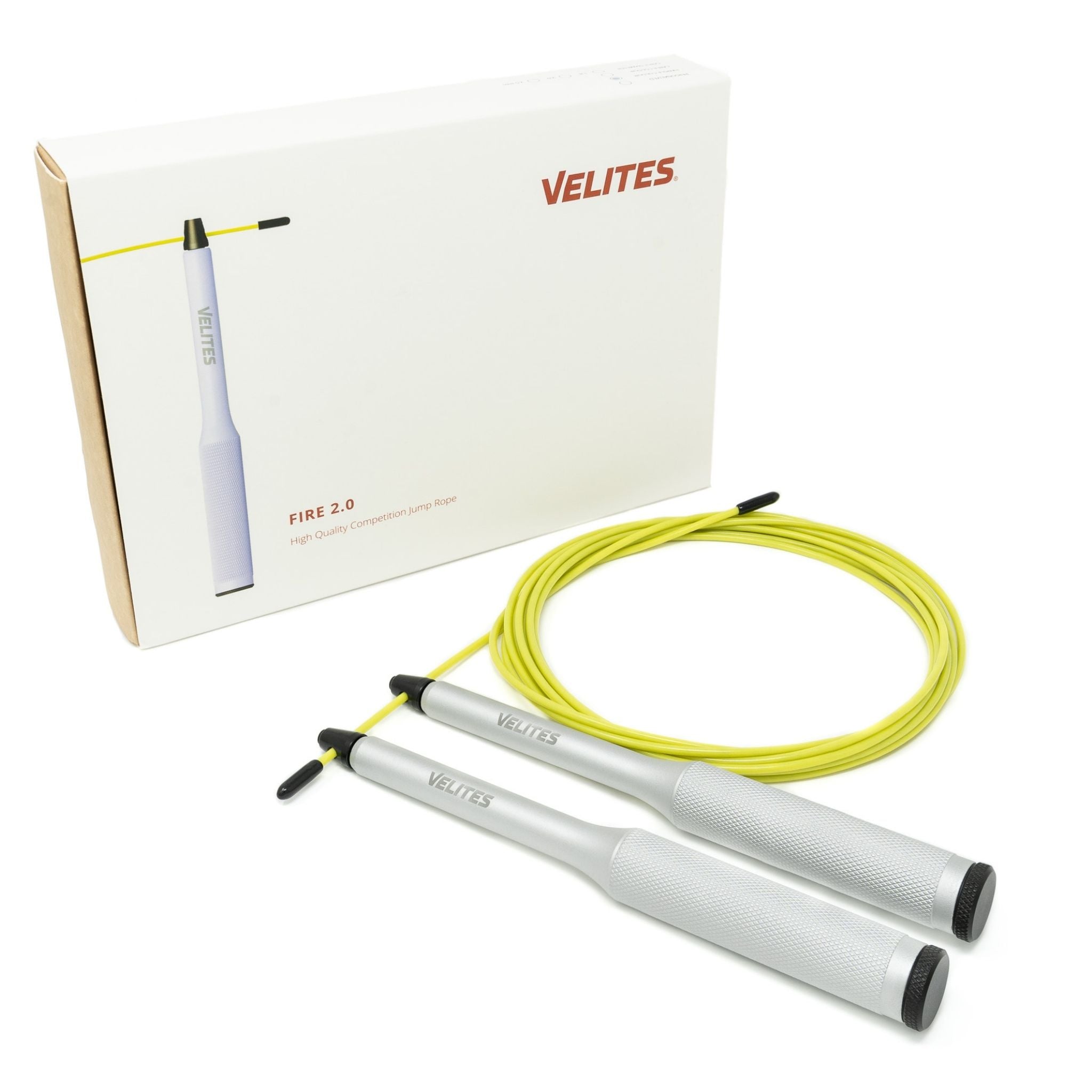 Velites Vropes Fire 2.0 - Silver - Speed rope