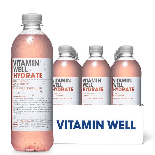 Vitamin Well 12 x Vitamin Well Vitamindryck 500ml