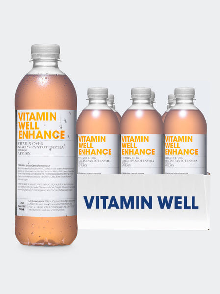 Vitamin Well 12 x Vitamin Well Vitamindryck 500ml Enhance