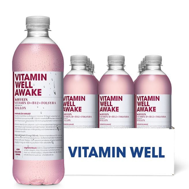 Vitamin Well 12 x Vitamin Well Vitamindryck 500ml