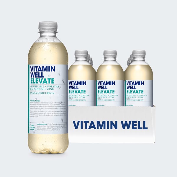 Vitamin Well 12 x Vitamin Well Vitamindryck 500ml