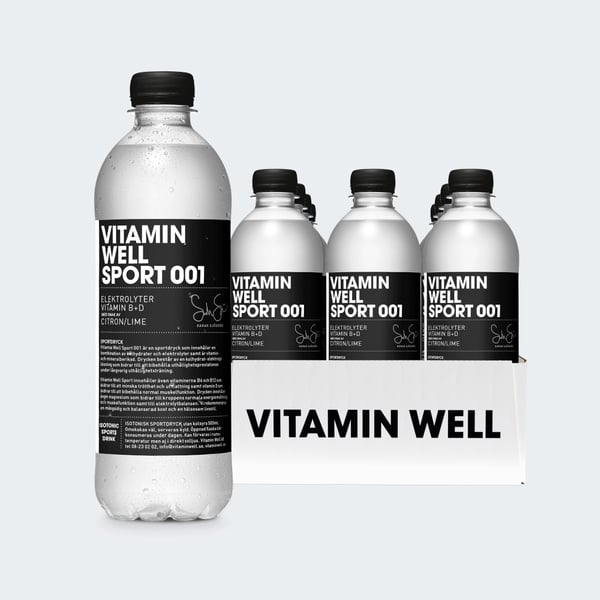 Vitamin Well 12 x Vitamin Well Vitamindryck 500ml 001