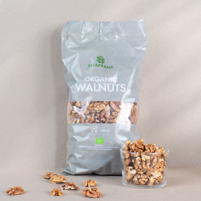 Vitaprana Ekologiska Valnötter 750 g