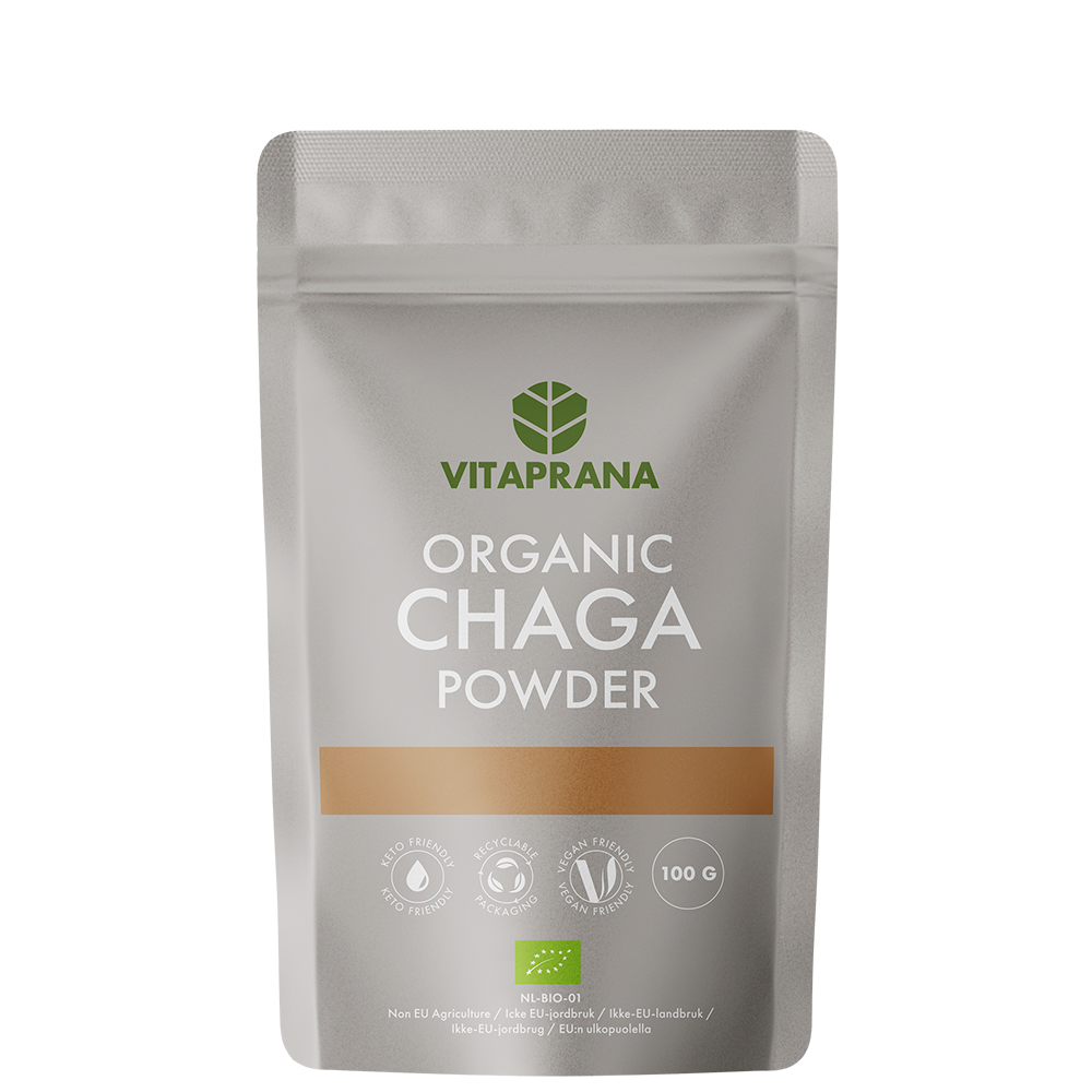 Vitaprana Ekologiskt Chagapulver 100 g