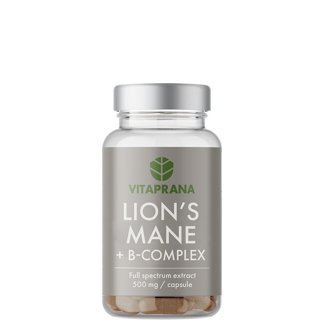 Vitaprana Lions Mane + B-komplex 50 kapslar