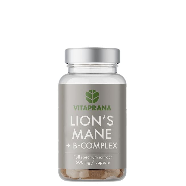 Vitaprana Lions Mane + B-komplex 50 kapslar