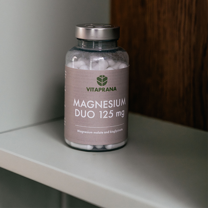 Vitaprana Magnesium Duo 125 mg 100 kapslar