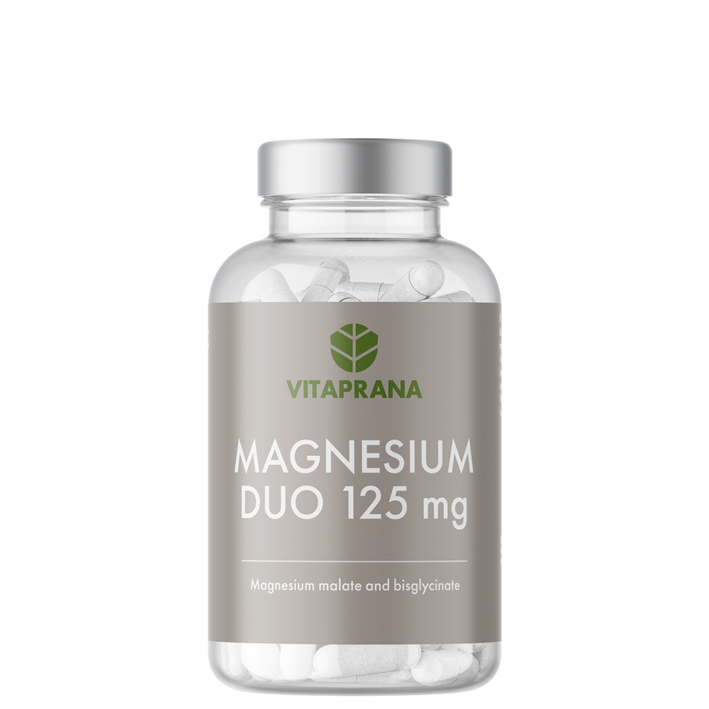 Vitaprana Magnesium Duo 125 mg 100 kapslar