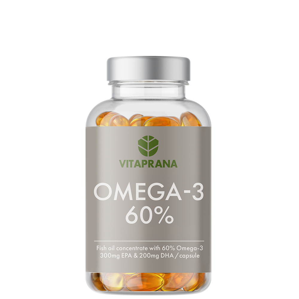 Vitaprana Omega-3 60% 80 kapslar