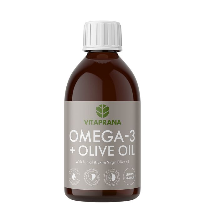 Vitaprana Omega-3 + Olivolja 300ml