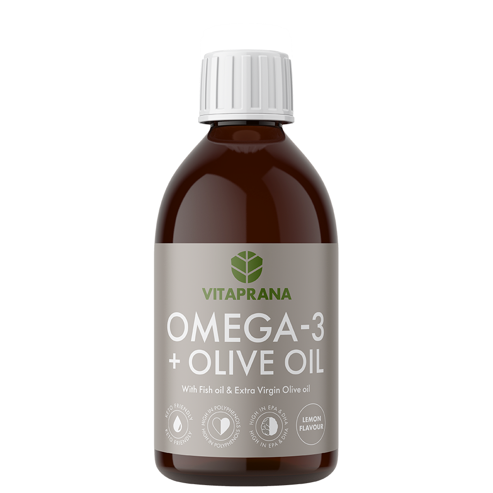 Vitaprana Omega-3 + Olivolja 300ml