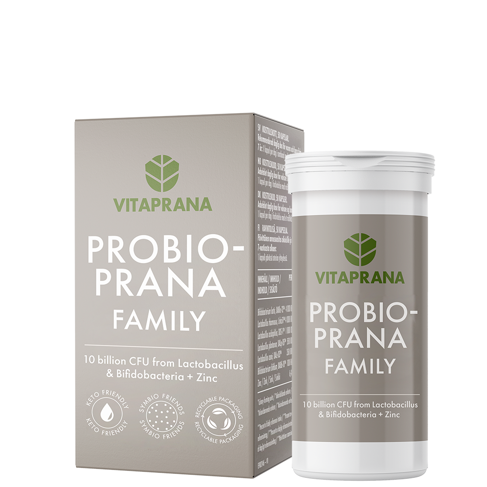 Vitaprana Probioprana Probiotika Family 50 kapslar
