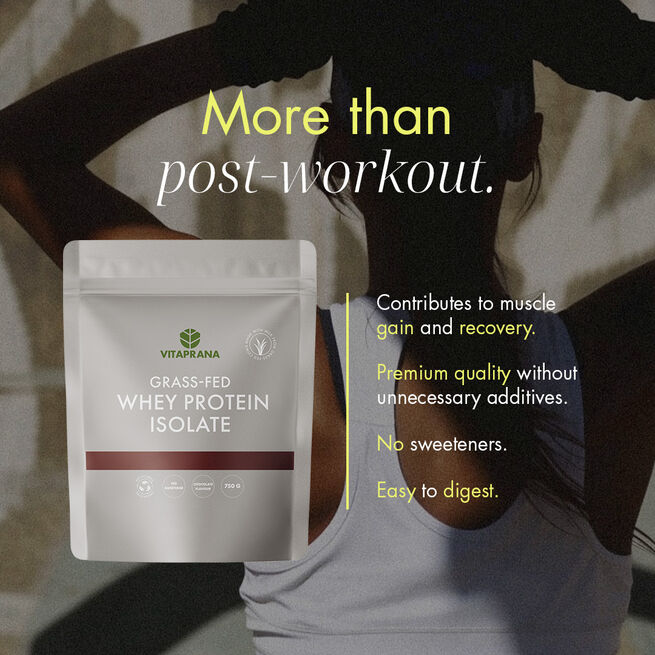 Vitaprana Vassleproteinisolat Grass-fed 750 g
