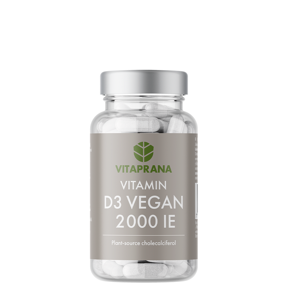 Vitaprana Vitamin D3 Vegan 2000 IE 110 kapslar