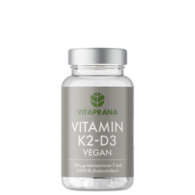 Vitaprana Vitamin K2 + D3 Vegansk 110 kapslar