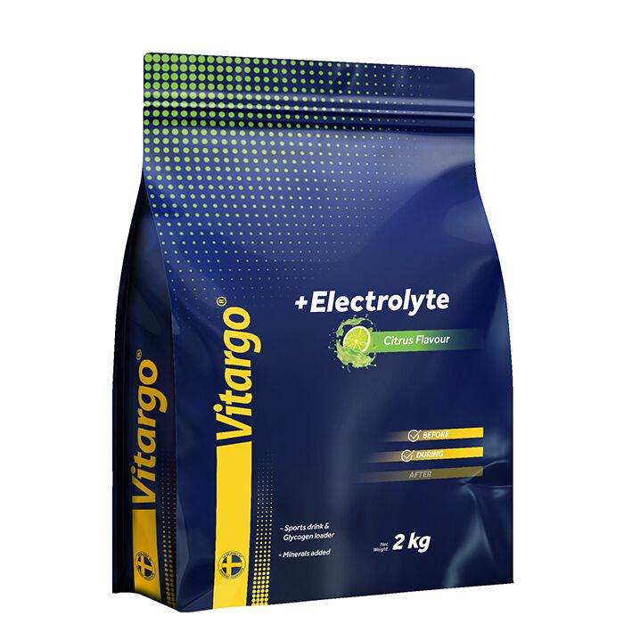 Vitargo Electrolyte Sportdryck pulver Citrus 2 kg