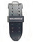 Wahlanders Bälte Mjuk svart med svart söm